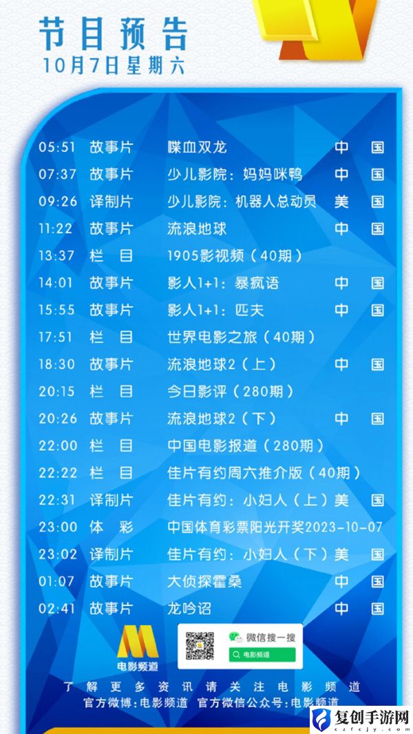 电影频道10月7日节目表 如何在每场战斗中脱颖而出