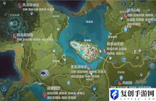 原神钓鱼地点分布图 原神钓鱼地点分布图最新攻略