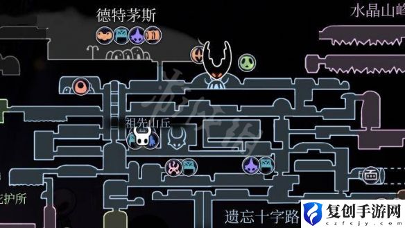 空洞骑士地图探索顺序是什么 空洞骑士地图探索顺序详解