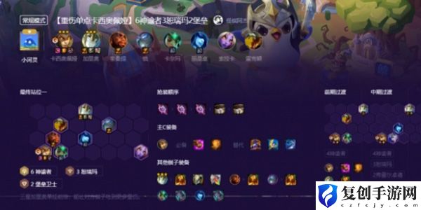 金铲铲之战S9.5蛇女主C阵容介绍 游戏内环境互动解谜